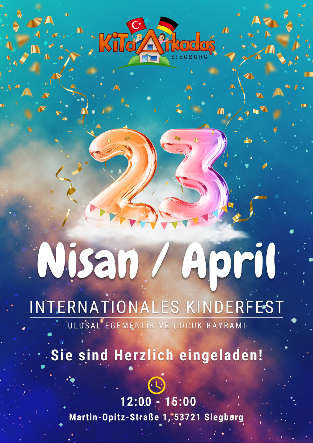 23. April Kinderfest bei Kita Arkadas